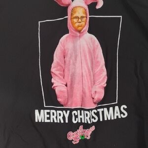🚨5 For $25🚨 Black Unisex 2x A Christmas Story- Merry Christmas Graphic Top